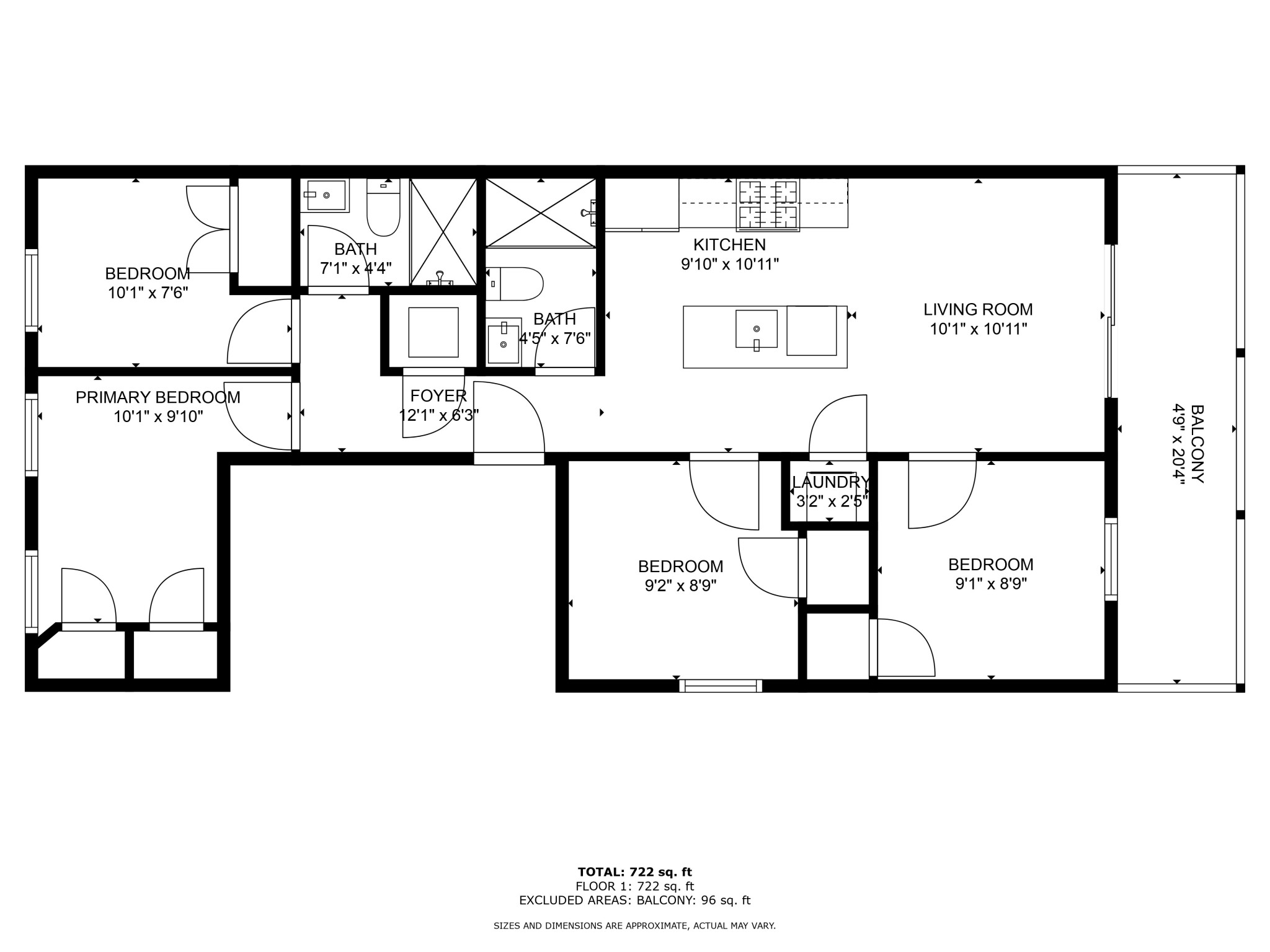 4 bed, 2 bath apartment for rent at 48 Woodward St Unit 2, South Boston — photo 14 of 19