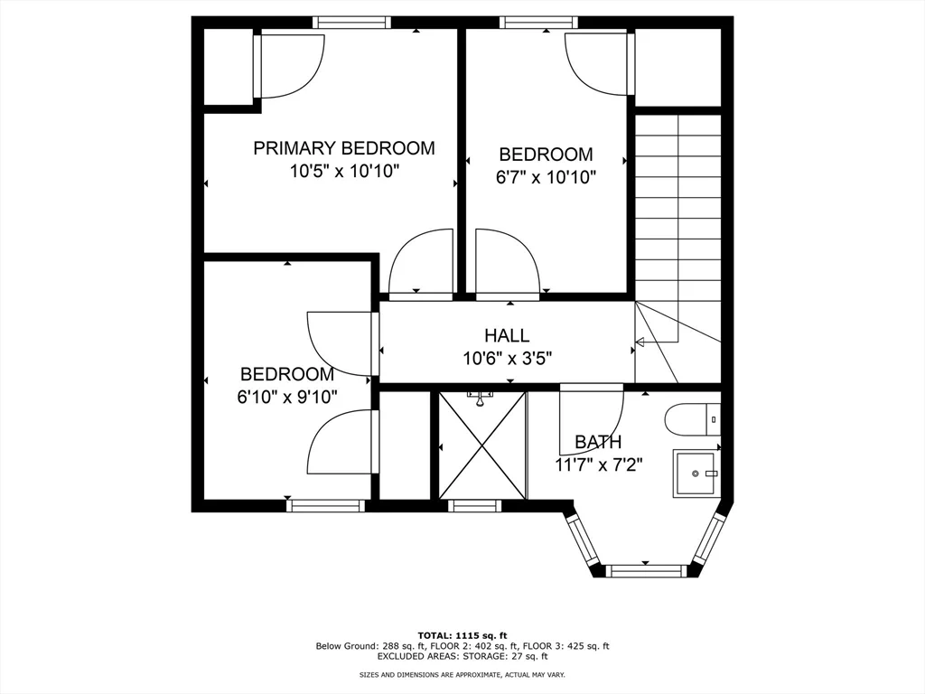 5 bed, 2.5 bath apartment for rent at 48 Woodward St Unit R, South Boston — photo 24 of 31