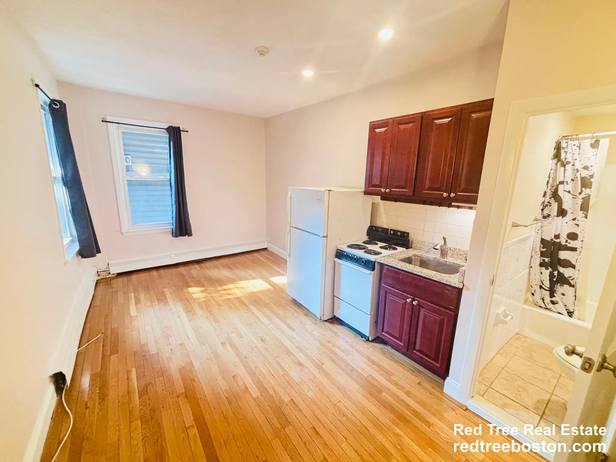 Studio bed, 1 bath apartment for rent at 49 South Huntington Ave Unit 104, Jamaica Plain