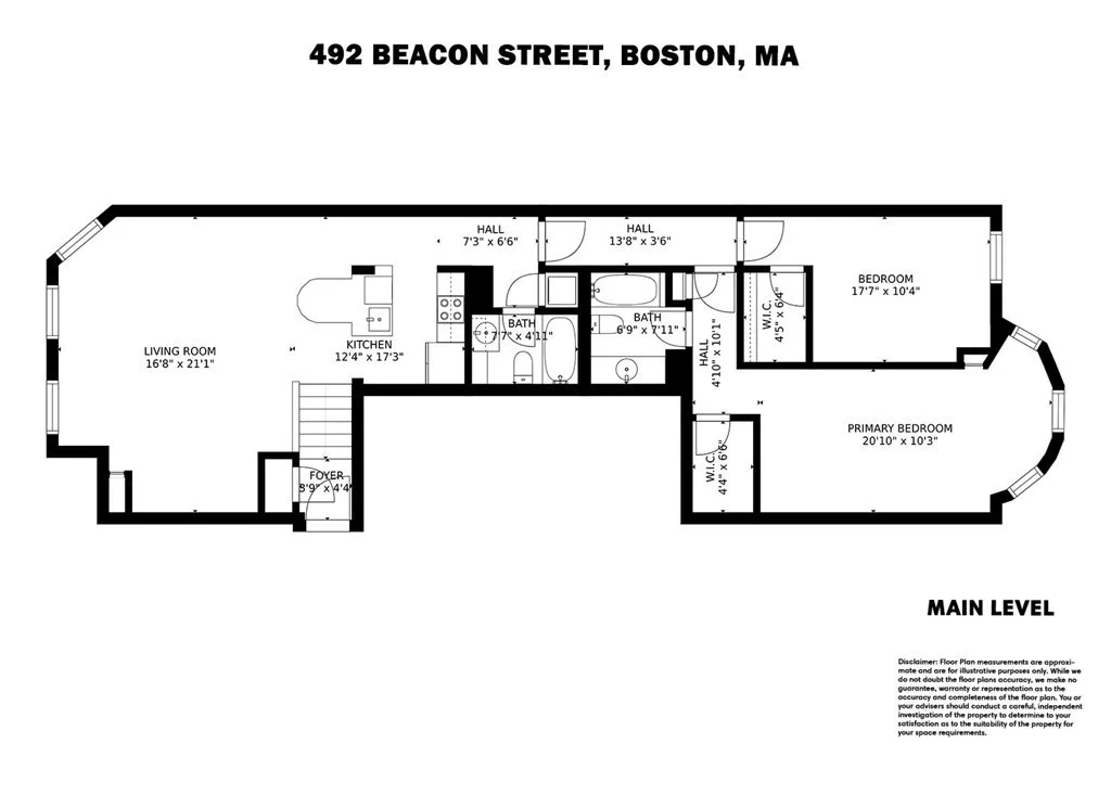 2 bed, 2 bath apartment for rent at 492 Beacon St Unit 32, Back Bay — photo 21 of 21