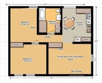 2 bed, 1 bath apartment for rent at 5 Cicero Drive(55 Plus) Unit 2, Upper Four Corners — photo 4 of 20