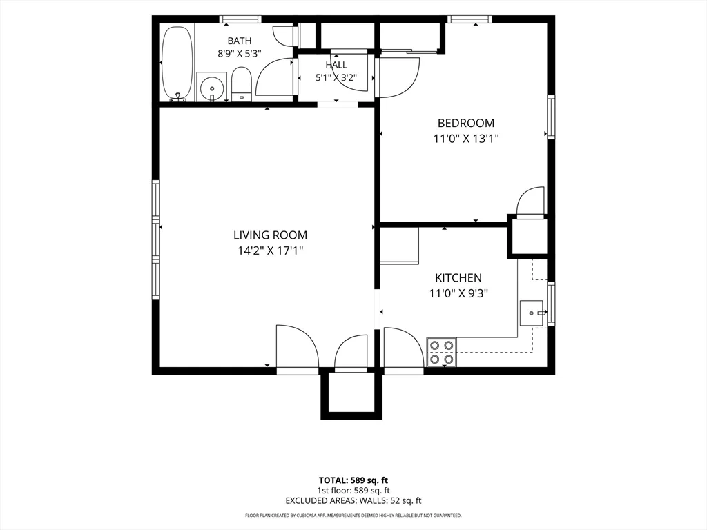 1 bed, 1 bath apartment for rent at 5 Dexter St Unit 4, Malden — photo 15 of 15