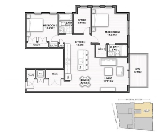 2 bed, 2 bath apartment for rent at 5 Mcbride St Unit 302, Jamaica Plain — photo 18 of 18