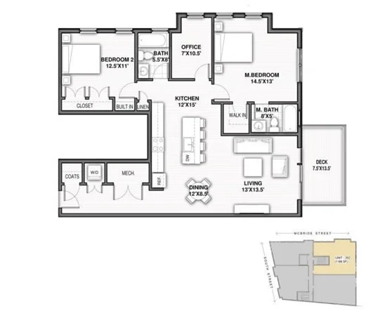 2 bed, 2 bath apartment for rent at 5 Mcbride St Unit Unit 2, Jamaica Plain — photo 18 of 18