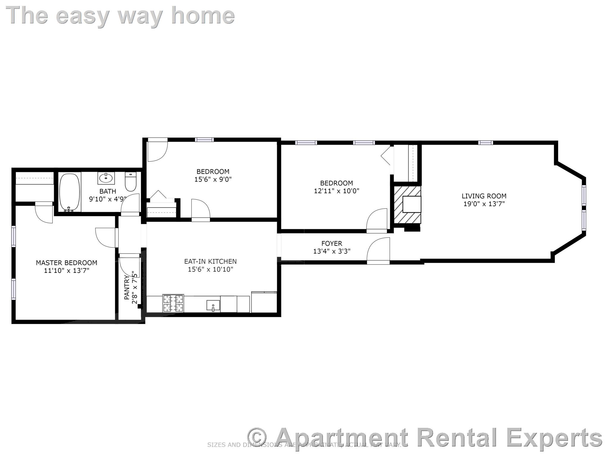 3 bed, 1 bath apartment for rent at 5 Munroe St Unit 1, Union Square — photo 8 of 8