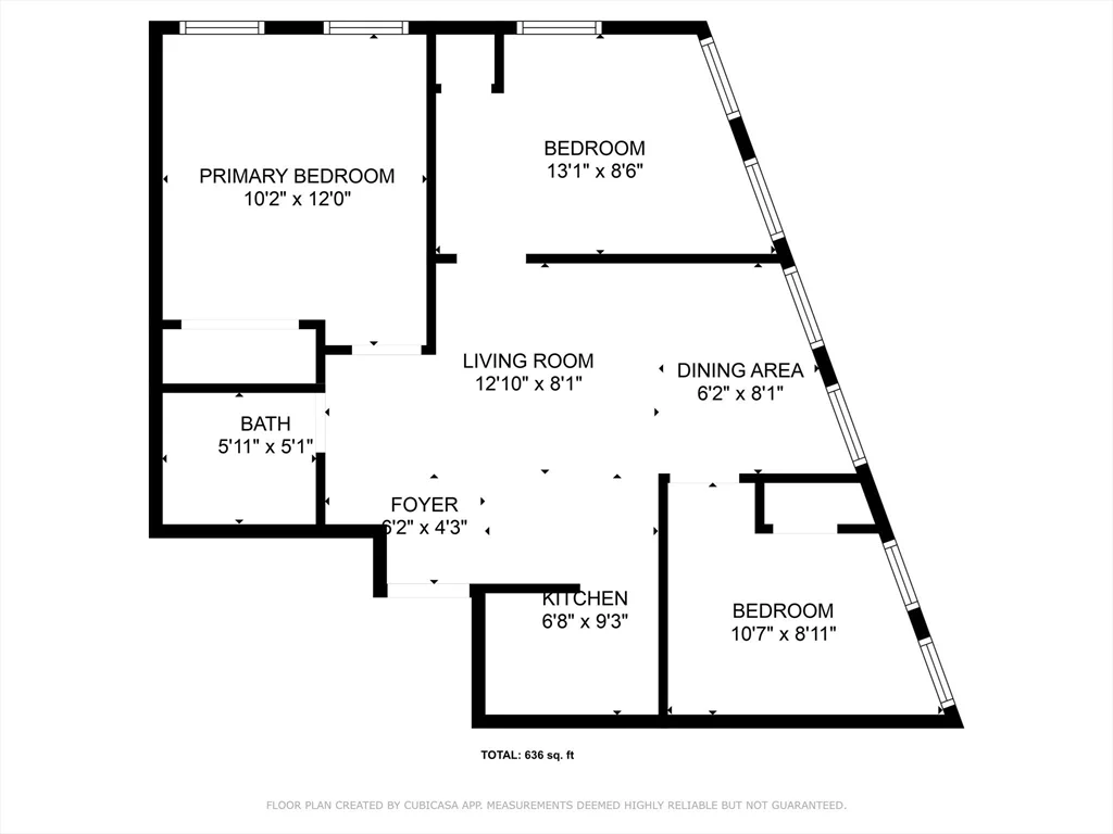3 bed, 1 bath apartment for rent at 5 North Margin St Unit 5, North End — photo 9 of 15
