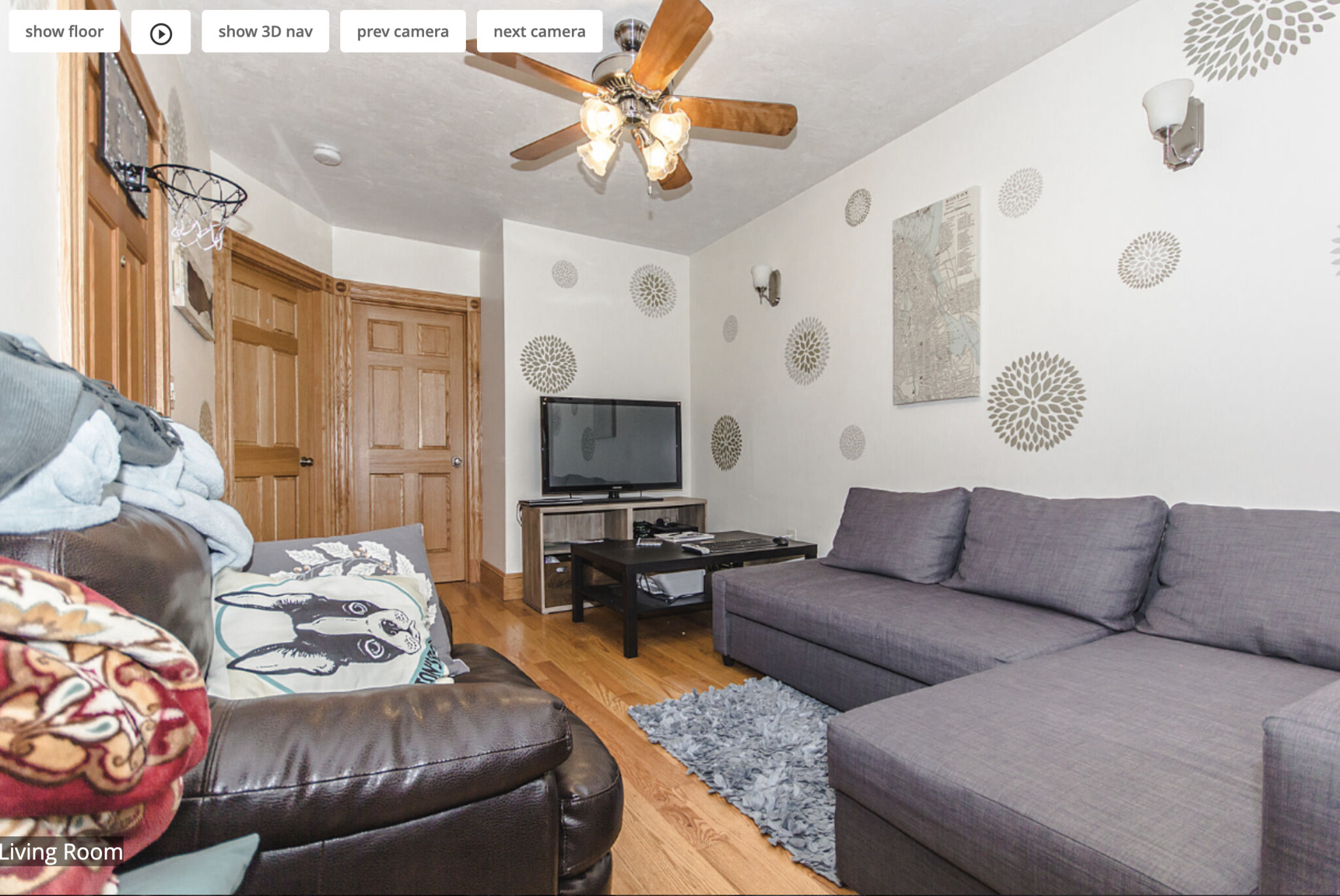 3 bed, 1 bath apartment for rent at 5 Phillips St Unit 2, Beacon Hill