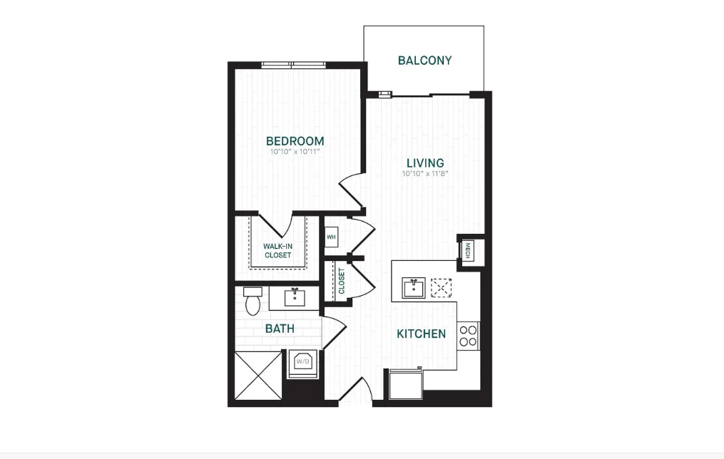 1 bed, 1 bath apartment for rent at 5 Washington St Unit 425, Brighton — photo 9 of 11