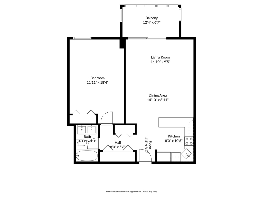 1 bed, 1 bath apartment for rent at 50-56 Broadlawn Park Unit 506, Boston — photo 16 of 16