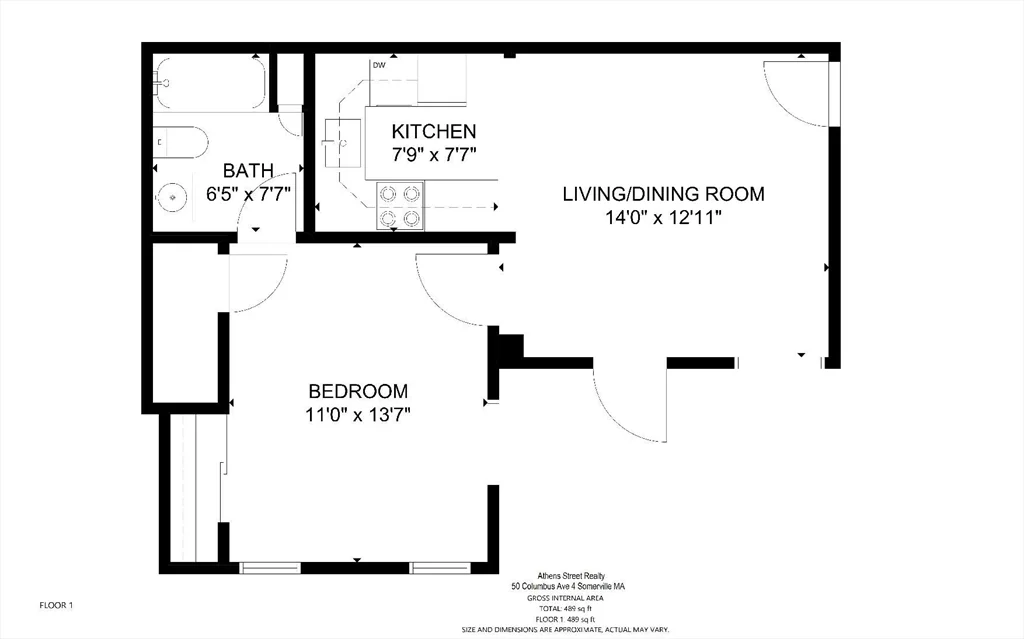 1 bed, 1 bath apartment for rent at 50 Columbus Unit 4, Union Square — photo 14 of 24