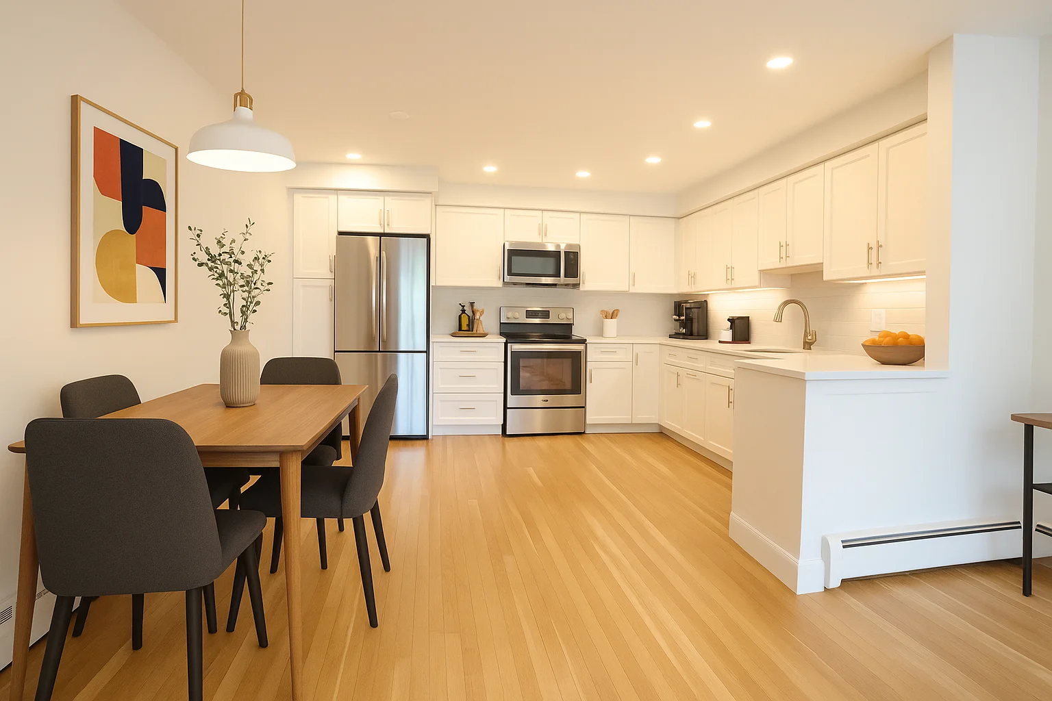 1 bed, 1 bath apartment for rent at 50 Green St Unit 407, Coolidge Corner — photo 2 of 23
