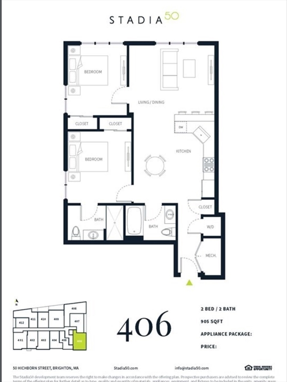 2 bed, 2 bath apartment for rent at 50 Hichborn St Unit 406, Brighton — photo 35 of 35