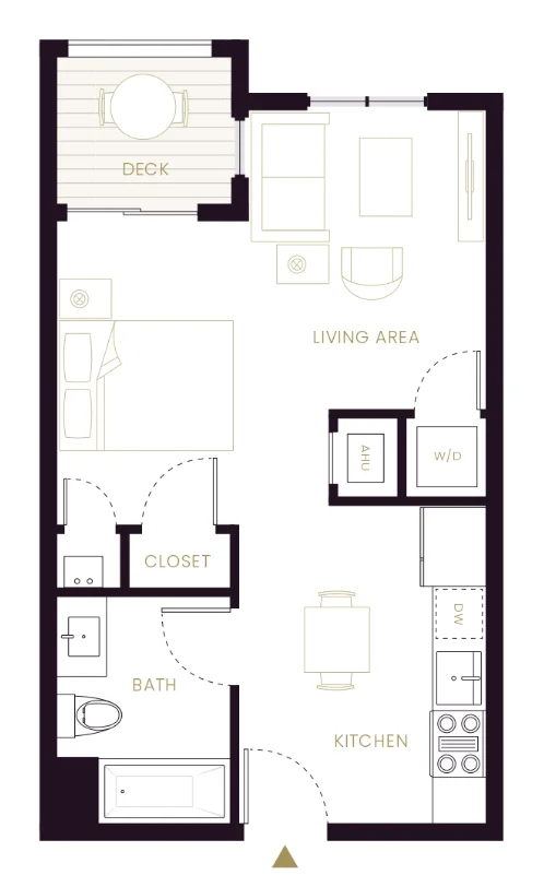 Studio bed, 1 bath apartment for rent at 50 Leo M Birmingham Pkwy Unit 50-405, Brighton — photo 15 of 15