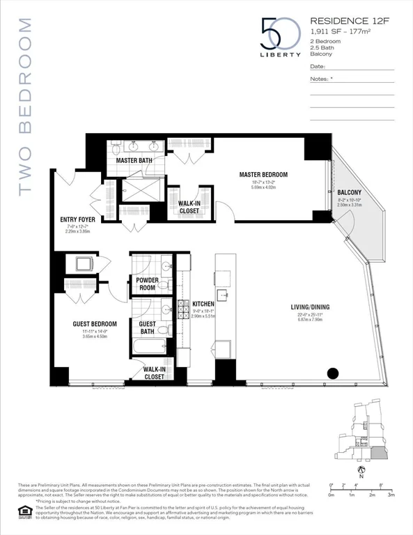 2 bed, 2 bath apartment for rent at 50 Liberty Dr Unit 12F, South Boston — photo 24 of 32