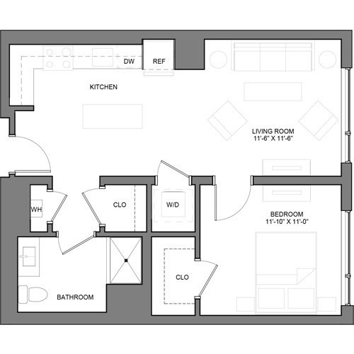 1 bed, 1 bath apartment for rent at 50 Rogers St Unit 222, Kendall Square — photo 18 of 18