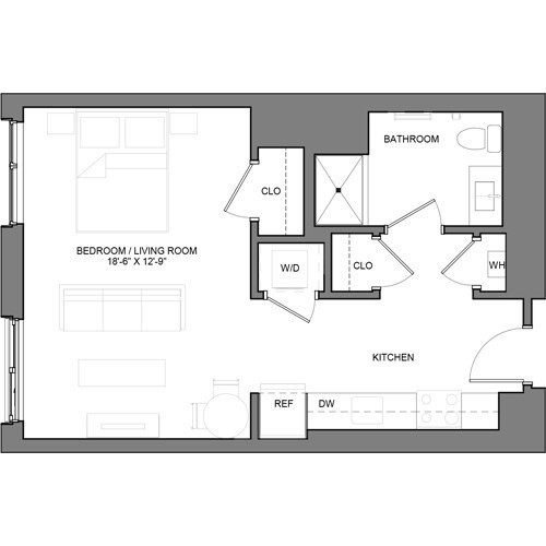 Studio bed, 1 bath apartment for rent at 50 Rogers St Unit 310, Kendall Square — photo 16 of 16
