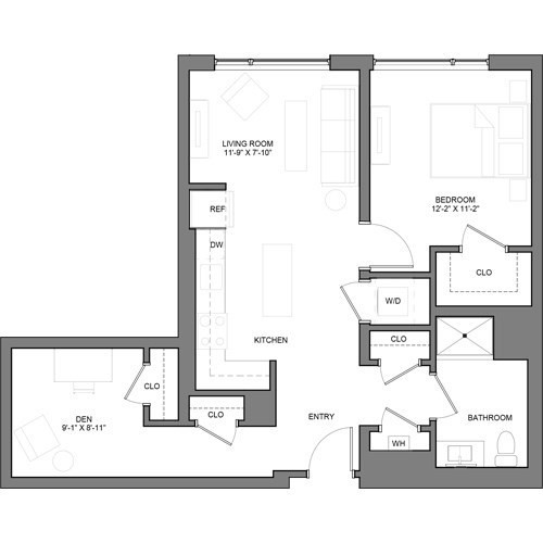1 bed, 1 bath apartment for rent at 50 Rogers St Unit 321, Kendall Square — photo 13 of 13