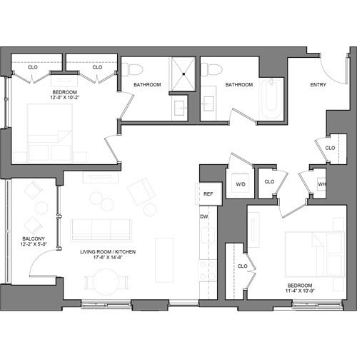 2 bed, 2 bath apartment for rent at 50 Rogers St Unit 519, Kendall Square — photo 18 of 18