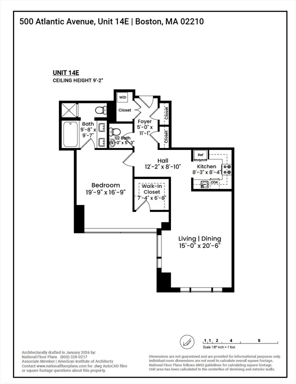 1 bed, 1 bath apartment for rent at 500 Atlantic Ave Unit 14E, Waterfront — photo 12 of 23