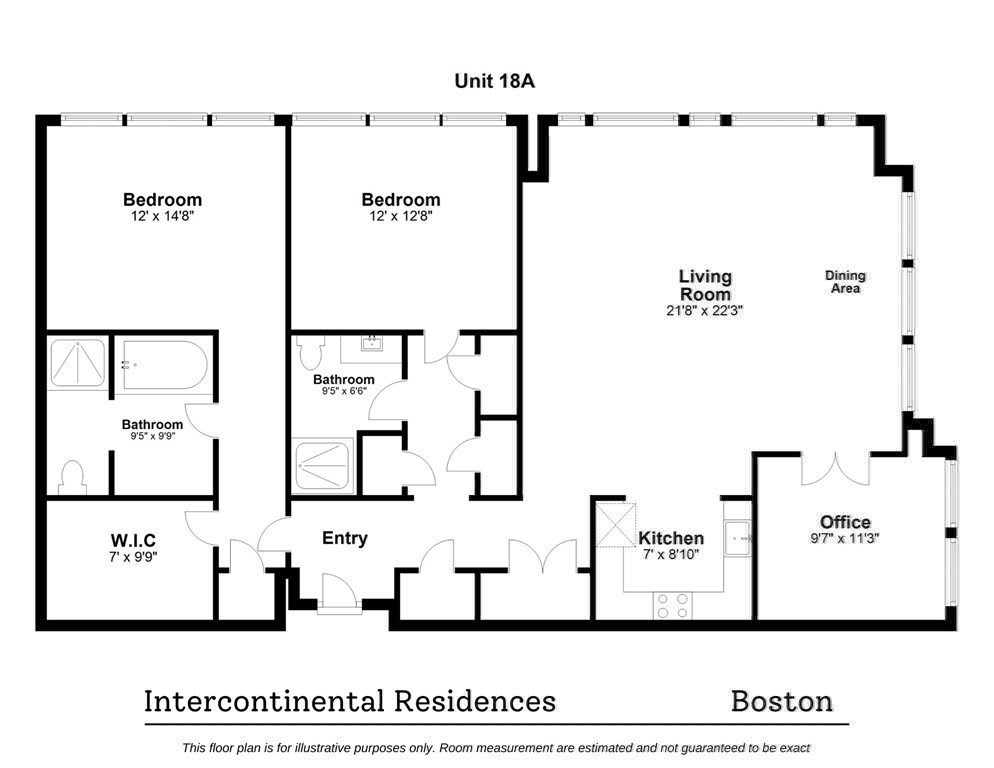2 bed, 2 bath apartment for rent at 500 Atlantic Ave Unit 18A, Waterfront — photo 32 of 32