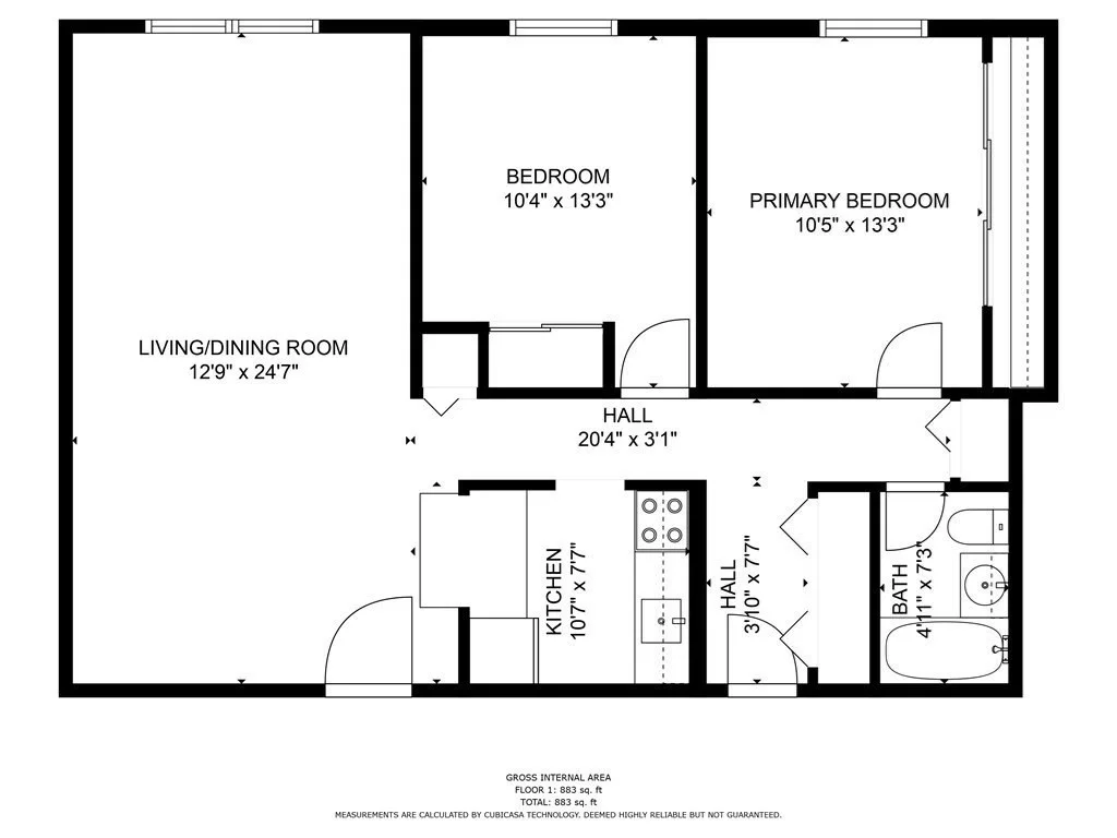 2 bed, 1 bath apartment for rent at 5050 Washington St Unit 224, Boston — photo 16 of 16