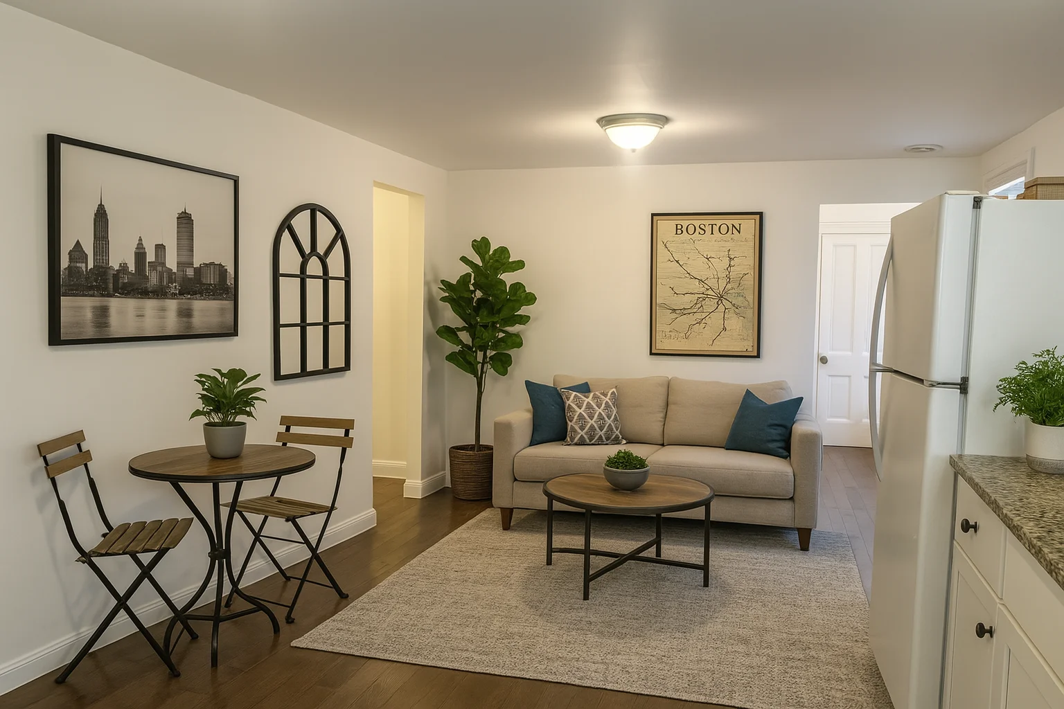 1 bed, 1 bath apartment for rent at 509 Medford St Unit R, Magoun Square — photo 1 of 11