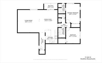 2 bed, 2 bath apartment for rent at 51 John St Unit 103, Brookline — photo 14 of 15