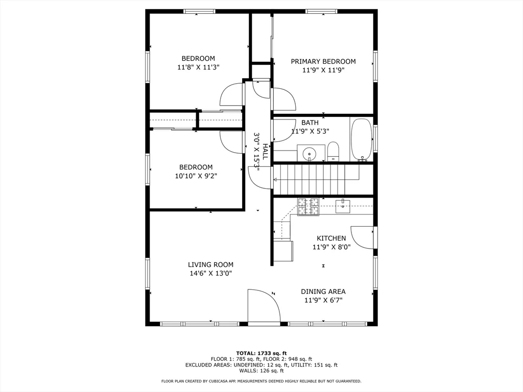 3 bed, 1 bath apartment for rent at 52 Beach St Unit 1-yearround, Plymouth — photo 9 of 11