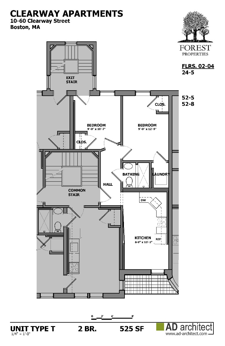 2 bed, 1 bath apartment for rent at 52 Clearway St Unit 8R, Back Bay — photo 15 of 18