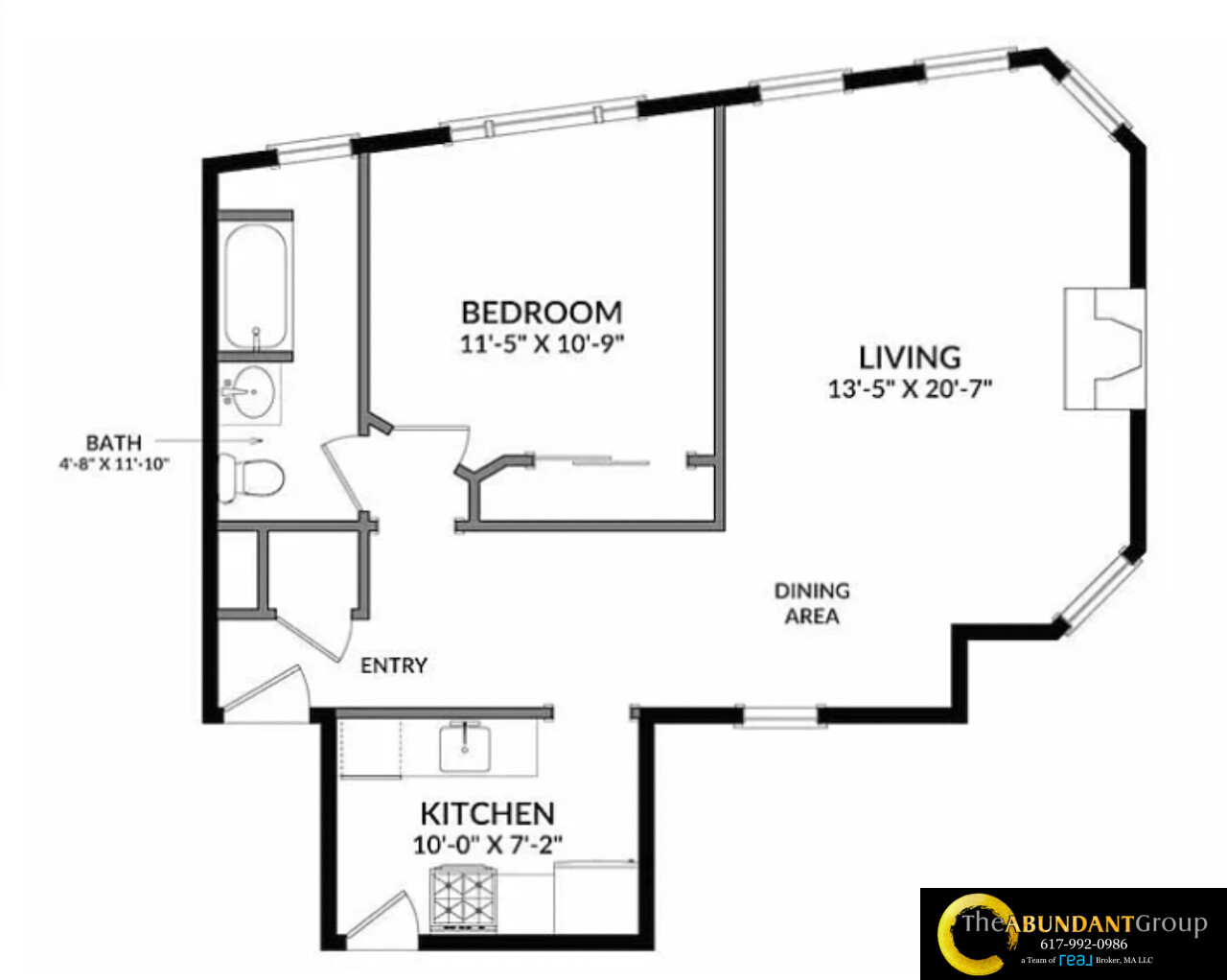 1 bed, 1 bath apartment for rent at 52 Garden St Unit 27, Neighborhood Nine — photo 17 of 23