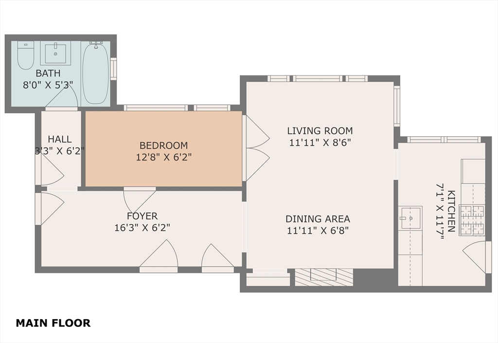 1 bed, 1 bath apartment for rent at 52 Garden St Unit 4, Harvard Square — photo 18 of 23