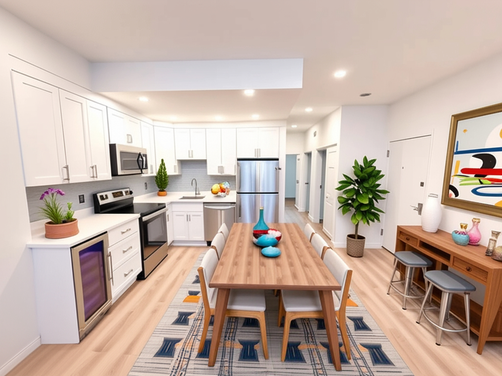 3 bed, 1 bath apartment for rent at 521-523 Massachusetts Ave Unit 5F, South End — photo 3 of 12