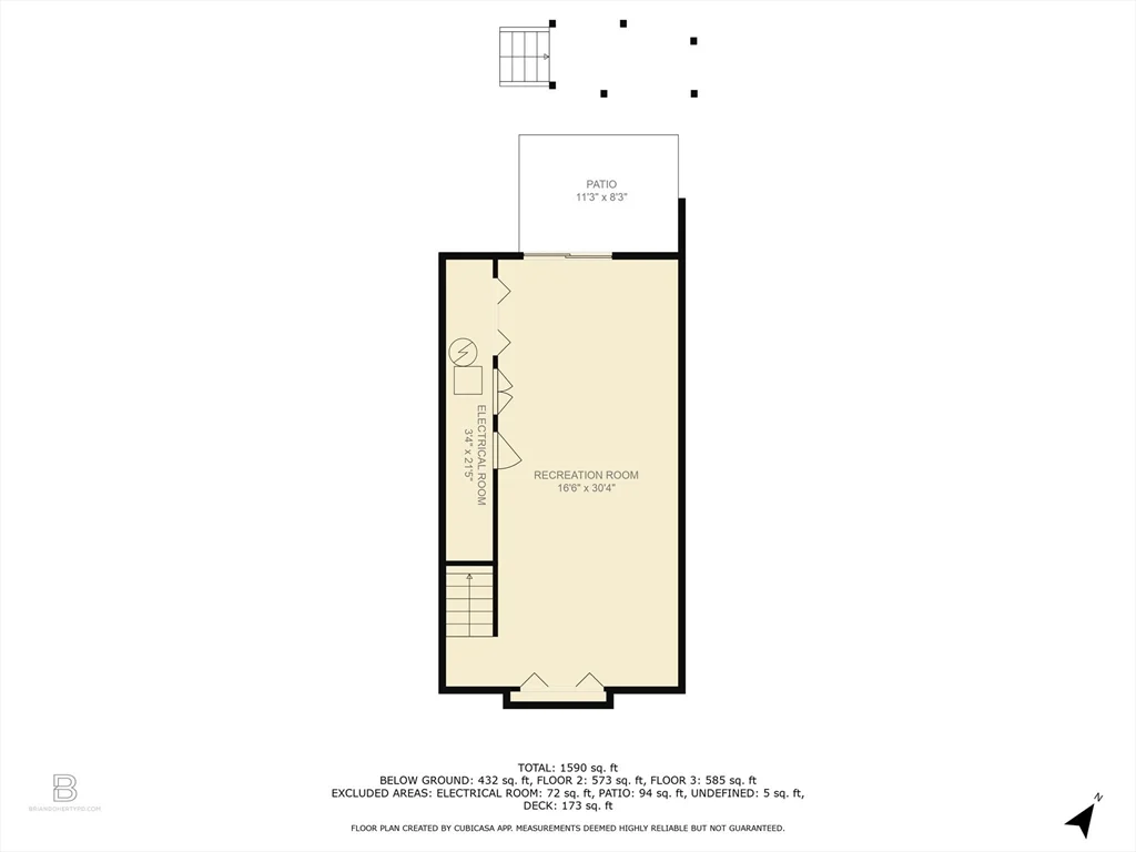 2 bed, 1 bath apartment for rent at 523 Washington St Unit C2, Pembroke — photo 32 of 33
