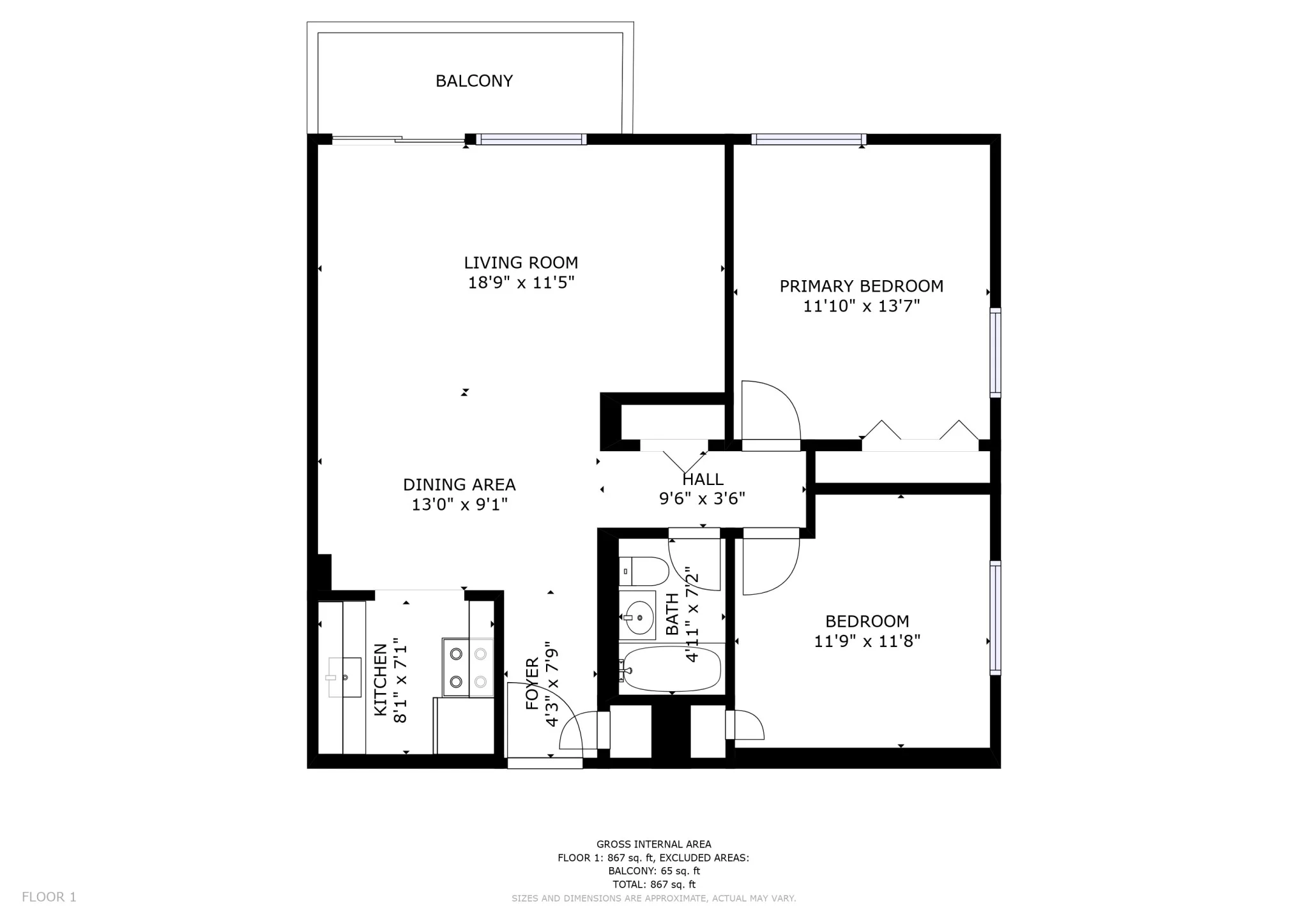 1 bed, 1 bath apartment for rent at 525 Highland Ave Unit 2, Malden — photo 10 of 14