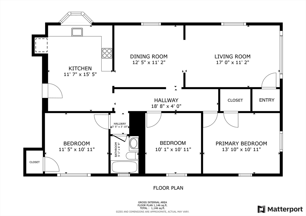 3 bed, 1 bath apartment for rent at 53 Quincy St Unit 53, Watertown — photo 11 of 11
