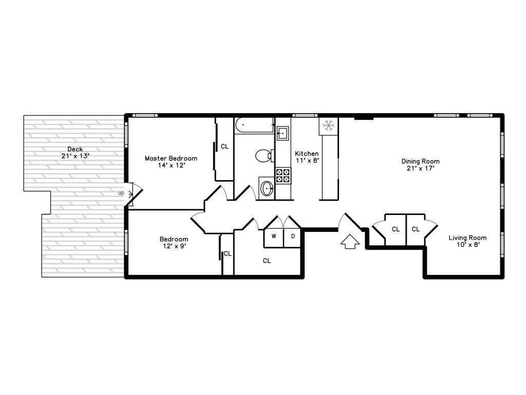 2 bed, 1 bath apartment for rent at 532 Tremont St Unit 1, South End — photo 15 of 15