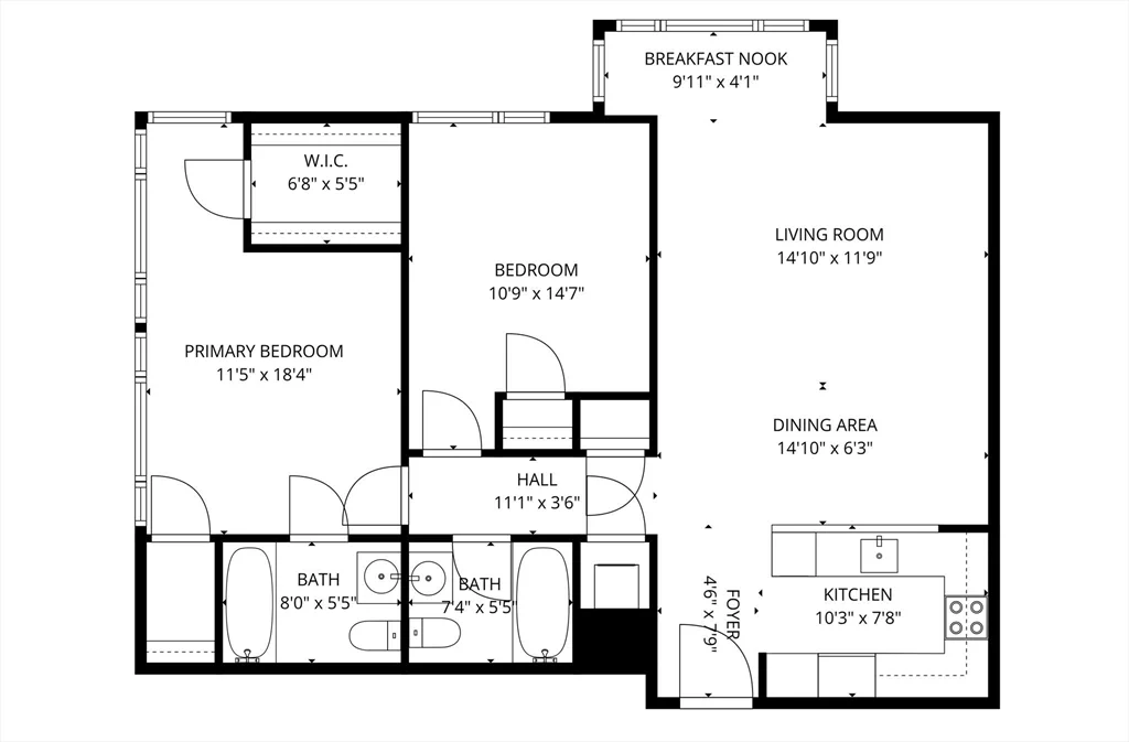 2 bed, 2 bath apartment for rent at 533 Cambridge St Unit 105, Allston — photo 42 of 42