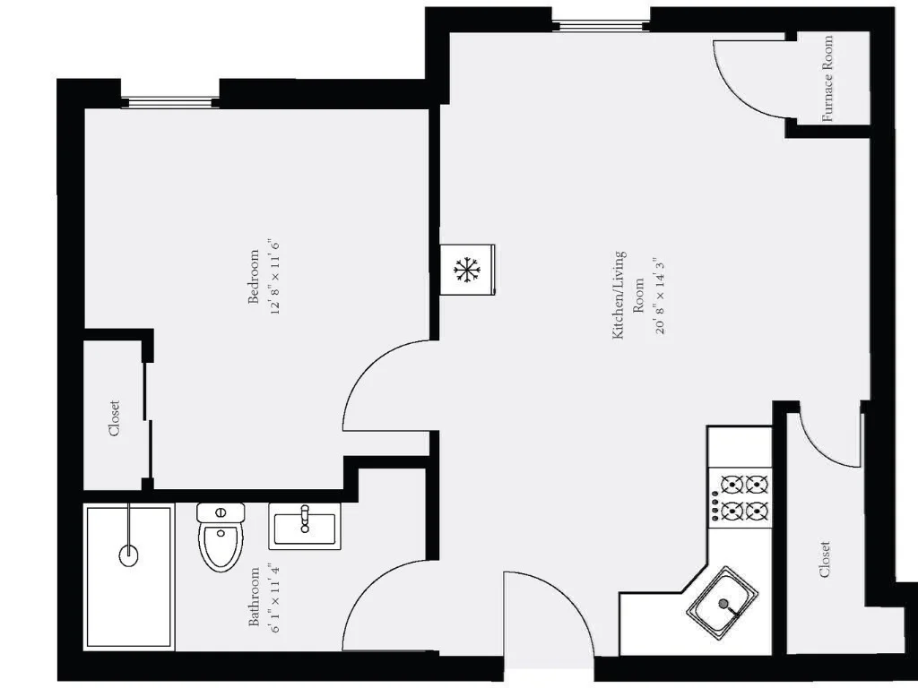 1 bed, 1 bath apartment for rent at 536 Broadway Unit 103, Everett — photo 8 of 13