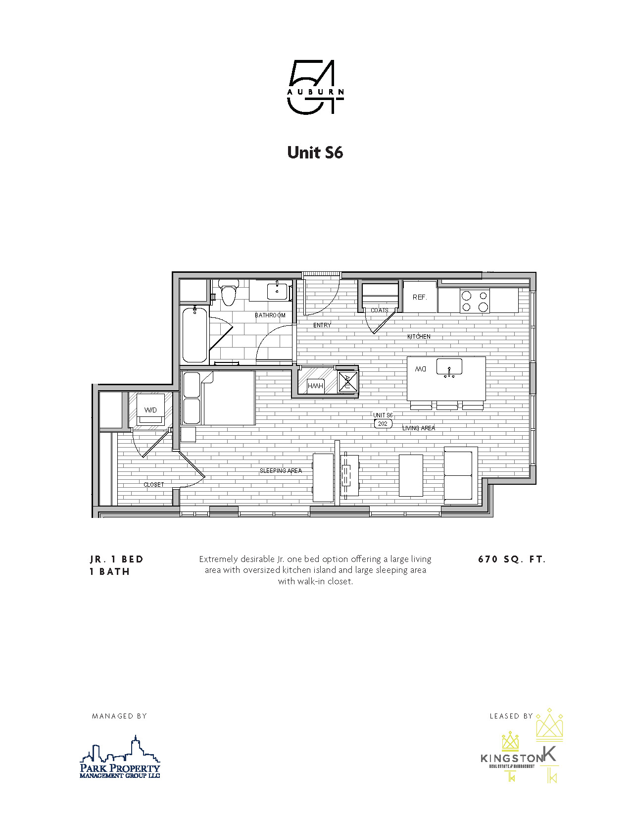 1 bed, 1 bath apartment for rent at 54 Auburn St Unit 202, Coolidge Corner — photo 8 of 20