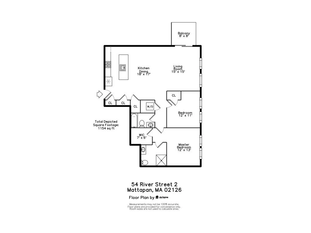 2 bed, 2 bath apartment for rent at 54 River St Unit 2, Dorchester — photo 15 of 15