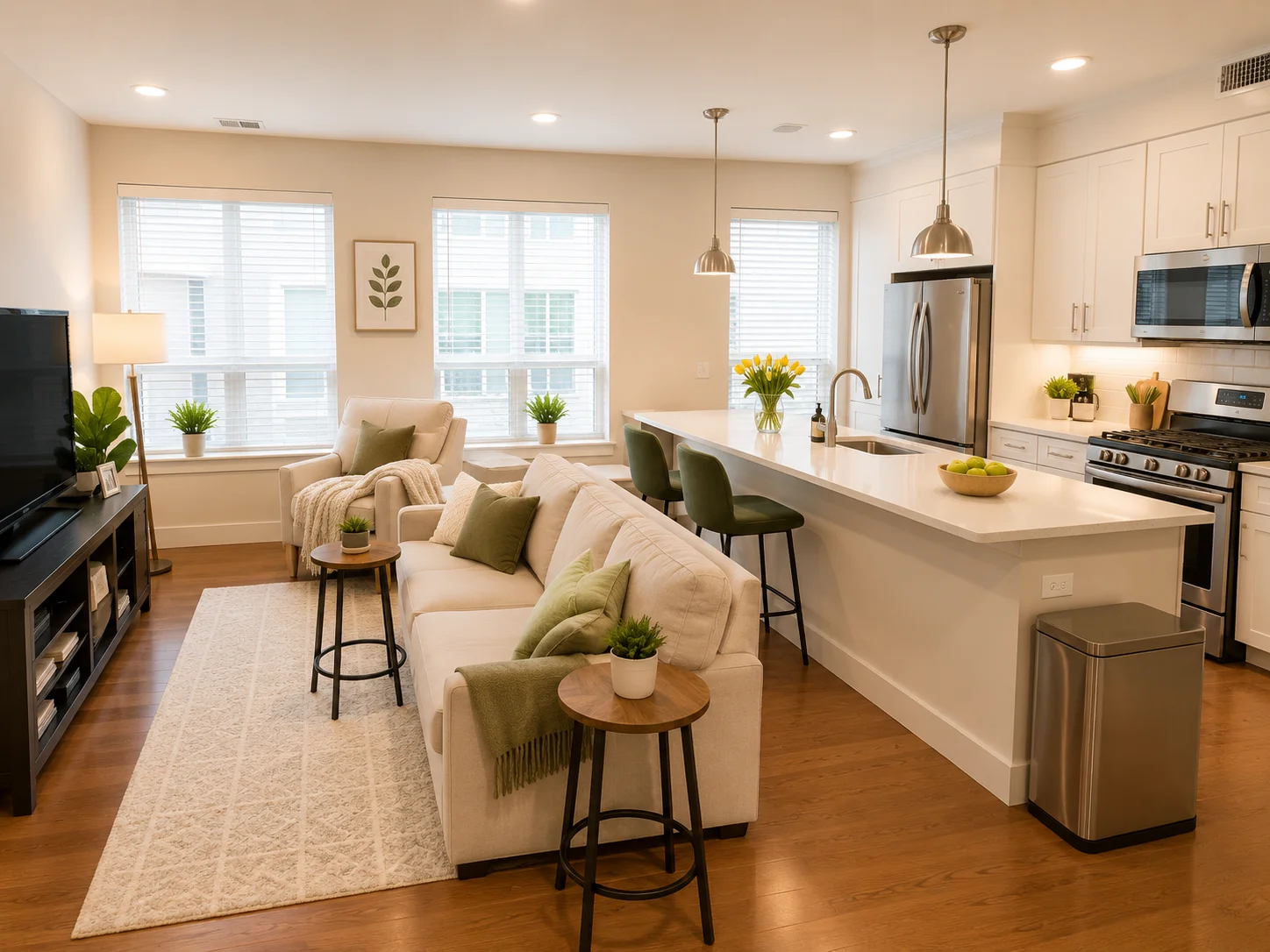 2 bed, 2 bath apartment for rent at 542 Massachusetts Ave Unit 201, South End