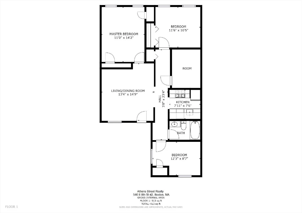 3 bed, 1 bath apartment for rent at 546 East 8th St Unit 2, South Boston — photo 28 of 28