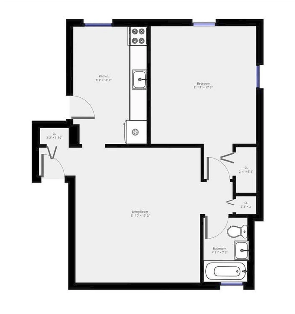 1 bed, 1 bath apartment for rent at 55 Colborne Rd Unit 6, Brighton — photo 12 of 12