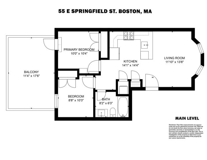 2 bed, 1 bath apartment for rent at 55 E Springfield St Unit 2, South End — photo 15 of 15