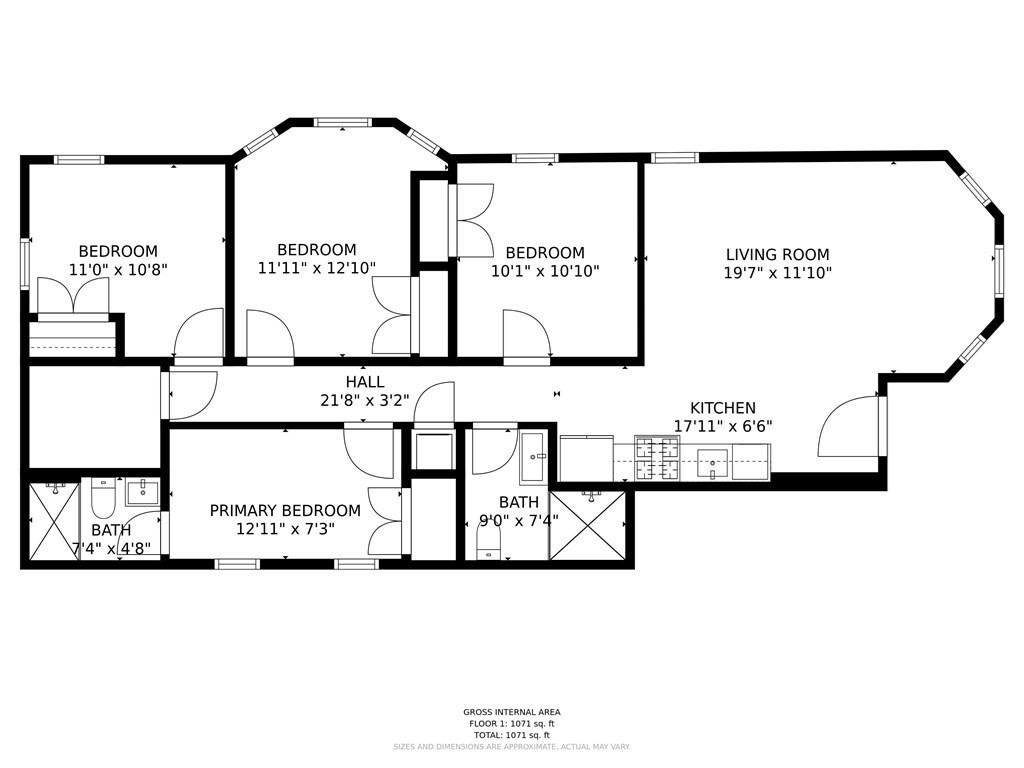 4 bed, 2 bath apartment for rent at 55 Mount Vernon St Unit 1, Dorchester — photo 16 of 16