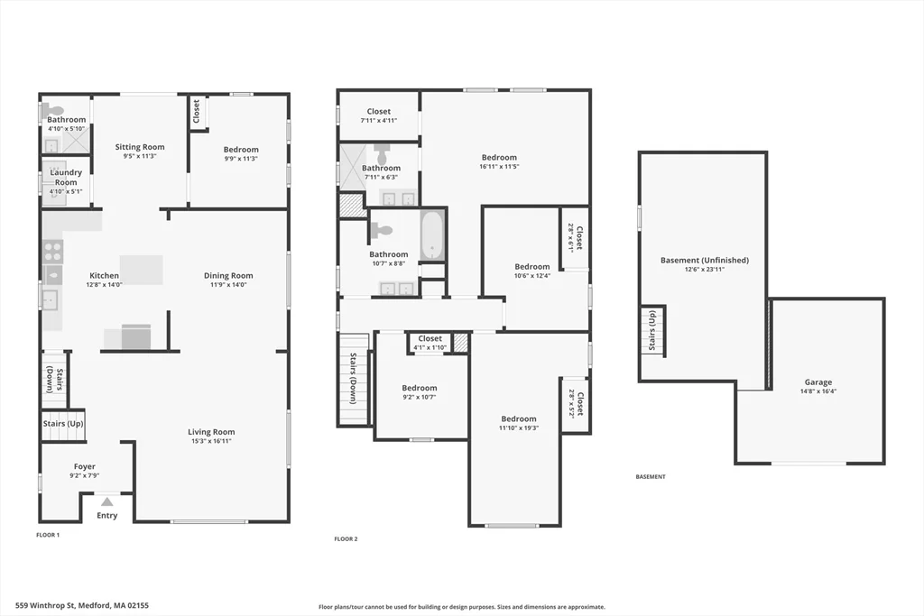 5 bed, 3 bath apartment for rent at 559 Winthrop St, West Medford — photo 31 of 31