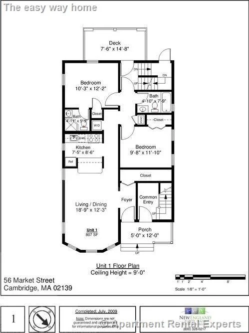 2 bed, 2 bath apartment for rent at 56 Market St Unit 1, Central Square — photo 13 of 13
