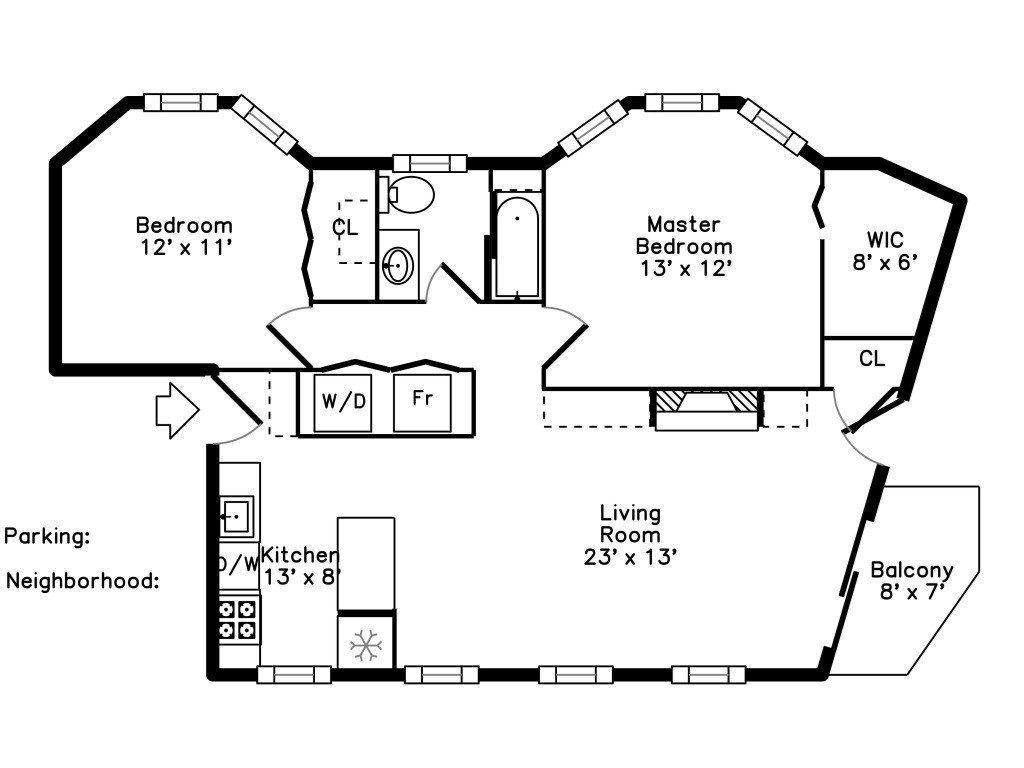 2 bed, 1 bath apartment for rent at 560 Commercial St Unit 1, North End — photo 28 of 36