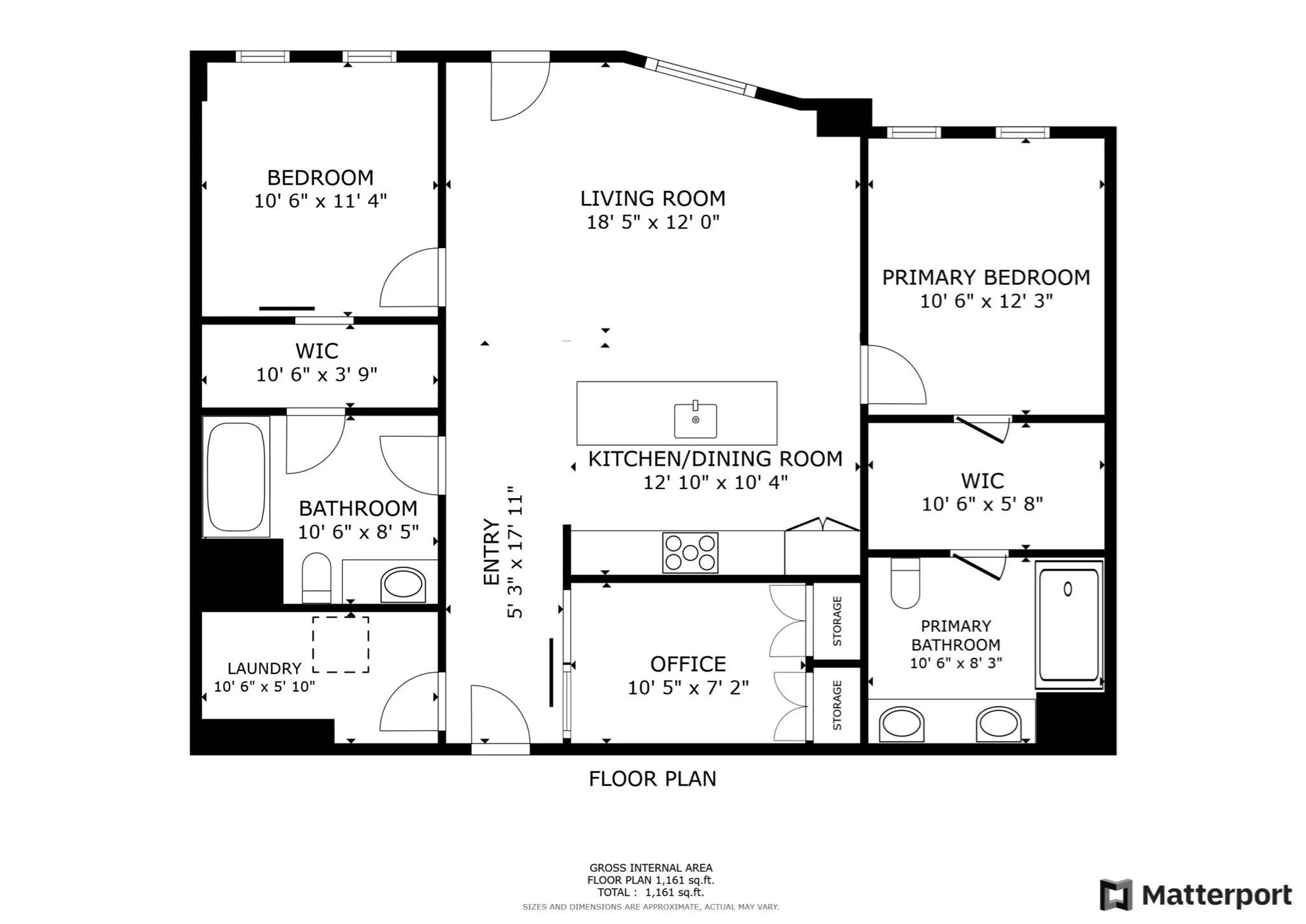 2 bed, 2 bath apartment for rent at 566 Columbus Ave Unit 410, South End — photo 30 of 30