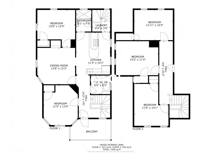 5 bed, 2 bath apartment for rent at 57 Hawthorne St Unit 2B, Davis Square — photo 3 of 18